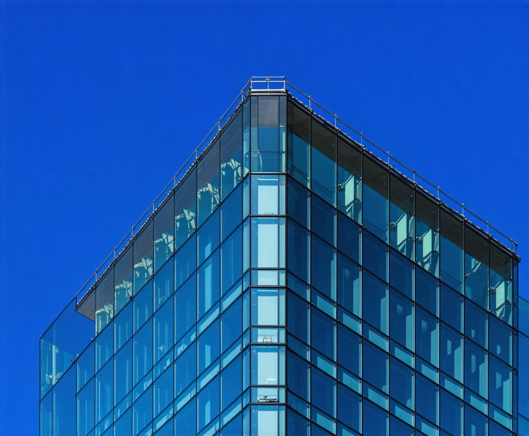 Moderne Architektur als Symbol für Struktur und Wachstum