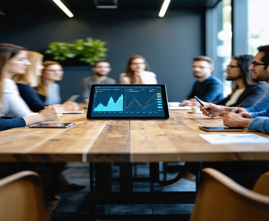 VANTAGE Team bei einer Strategie-Session